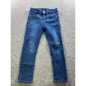 DKNY Girls Jeans Size 7 Medium Blue Wash Stretch Denim Slim Fit‎